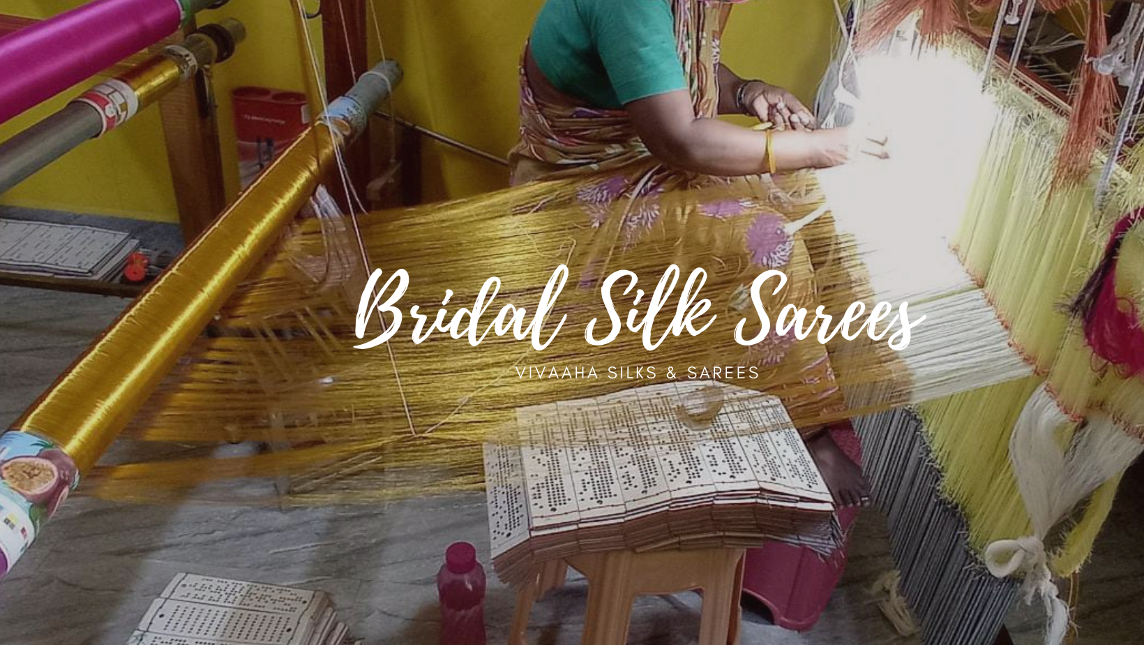 Bridal Silk Saree Weaving