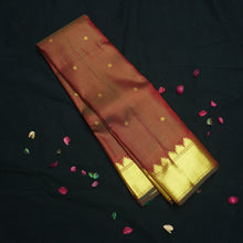 Load image into Gallery viewer, Maroon Vaira Oosi Butta Kanchipuram Handloom Silk Saree - Vivaaha Silks & Sarees