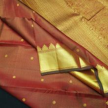 Load image into Gallery viewer, Maroon Vaira Oosi Butta Kanchipuram Handloom Silk Saree - Vivaaha Silks & Sarees