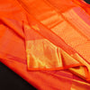premium vaira oosi kanchipuram silk saree in Orange