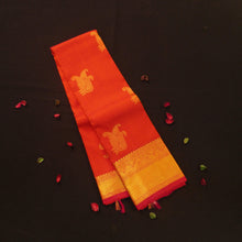 Load image into Gallery viewer, Red Samudrika Design Kanchipuram Silk Saree with Gold Zari Butta - Vivaaha Silks & Sarees