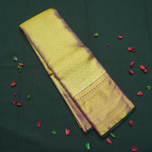 Load image into Gallery viewer, Golden Tissue Kanchipuram Silk Saree with Diamond Brocade - Vivaaha Silks & Sarees