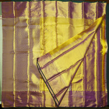 Load image into Gallery viewer, Golden Tissue Kanchipuram Silk Saree with Diamond Brocade - Vivaaha Silks & Sarees