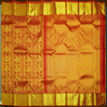 Load image into Gallery viewer, Traditional Chili Red Kanchipuram Silk Saree with Zari Brocade Design - Vivaaha Silks & Sarees