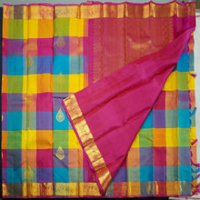 Load image into Gallery viewer, Traditional Palum Pazhamum Kattam Kanchipuram Silk Saree with Butta Design - Vivaaha Silks & Sarees