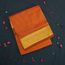 Load image into Gallery viewer, Graceful Fenugreek 9-Yard Kanchipuram Silk Saree with Traditional Elegance - Vivaaha Silks & Sarees
