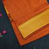 Graceful Fenugreek 9-Yard Kanchipuram Silk Saree with Traditional Elegance - Vivaaha Silks & Sarees