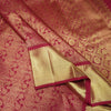 Deep Maroon Bridal Kanchipuram Silk Saree in Pure Gold Zari - Vivaaha Silks & Sarees