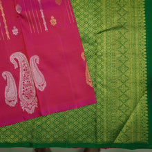Load image into Gallery viewer, Hot Pink High Fancy Kanchipuram Silk Saree with Paisley Motifs - Vivaaha Silks & Sarees