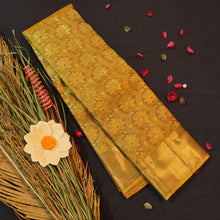 Load image into Gallery viewer, Fenugreek Bridal Kanchipuram Silk Saree with Zari Brocade & Traditional Design - Vivaaha Silks & Sarees