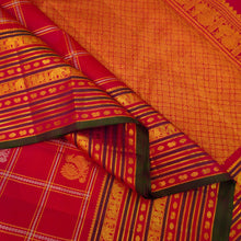Load image into Gallery viewer, Rani Pink Veldhari Kattam Vintage Kanchipuram Silk Saree