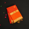 Chili Red Vaira Oosi Vintage Kanchipuram Silk Saree