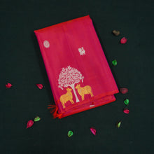 Load image into Gallery viewer, Rani Pink Trendy Kanchipuram Silk Saree
