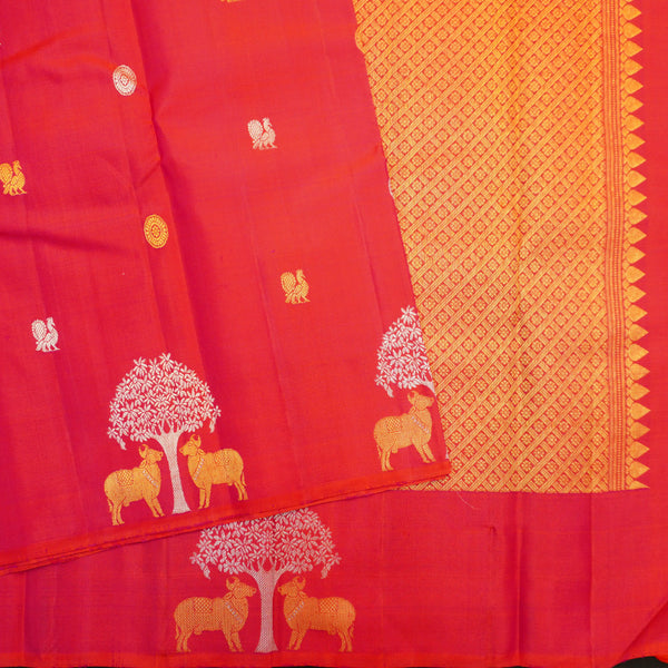 Rani Pink Trendy Kanchipuram Silk Saree