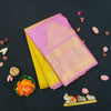 Yellow Kanchipuram Silk Saree · Pure Silk Saree · Bridal Silk Saree · Handloom Silk Saree · Traditional South Indian Saree · Wedding Silk Saree · Luxury Silk Saree . Designer Kanchipuram