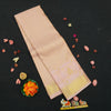 Peach Pink Kanchipuram Silk Saree · Pure Silk Saree · Bridal Silk Saree · Handloom Silk Saree · Traditional South Indian Saree · Wedding Silk Saree · Luxury Silk Saree . Designer Kanchipuram