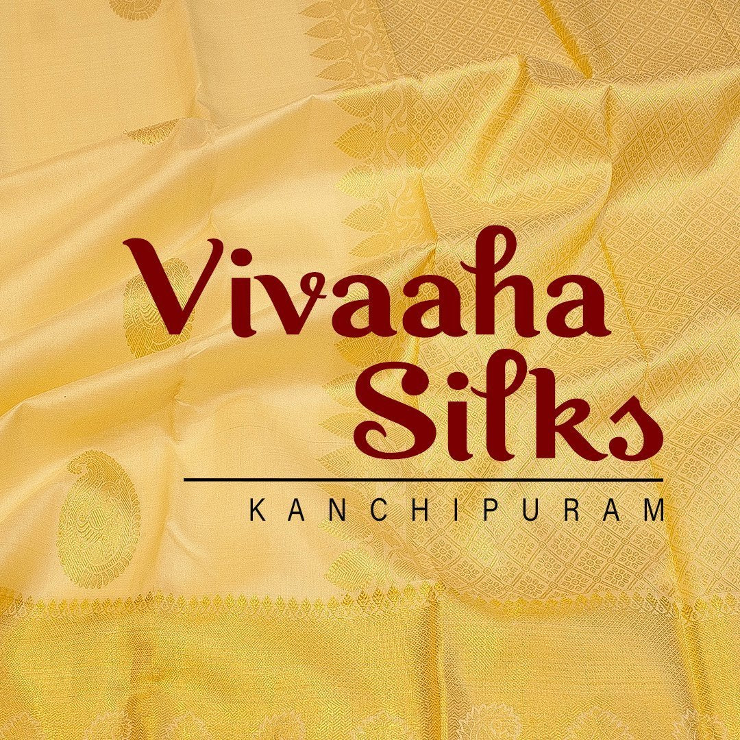 Vivaha goddess clearance bridal silk saree