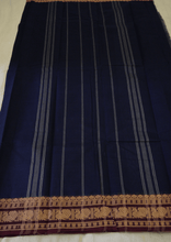 Load image into Gallery viewer, Black Color Kanchi Cotton Saree - Vivaaha Silks & Sarees