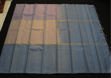 Load image into Gallery viewer, Pastel Brown Mubbagam Kanchipuram Silk Saree - Vivaaha Silks & Sarees