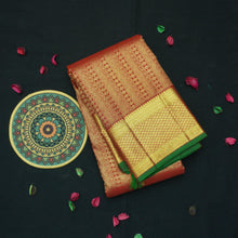 Load image into Gallery viewer, Maroon Kanchipuram Bridal Silk Saree - Vivaaha Silks - Vivaaha Silks & Sarees