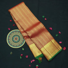 Load image into Gallery viewer, Maroon Kanchipuram Bridal Silk Saree - Vivaaha Silks - Vivaaha Silks & Sarees
