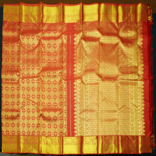 Load image into Gallery viewer, Chili Red Bridal Silk Saree with Chakaram Butta - Vivaaha Silks - Vivaaha Silks & Sarees