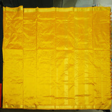 Load image into Gallery viewer, Mustard Yellow Kanchipuram Silk Saree - 9 Yard Saree - Vivaaha Silks & Sarees