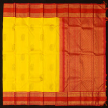Load image into Gallery viewer, Golden Yellow Kancheepuram Silk Saree Pure Gold Zari - Vivaaha Silks & Sarees