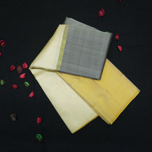 Load image into Gallery viewer, Gray Mubbagam Kanchipuram Silk Sari - Vivaaha Silks & Sarees