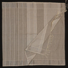 Load image into Gallery viewer, Steel Gray Handloom Linen Cotton Saree - Vivaaha Silks & Sarees