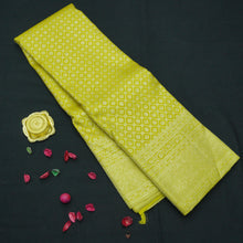 Load image into Gallery viewer, Pastel Green Color Kanchipuram Silk Saree Self Jacquard - Vivaaha Silks & Sarees