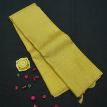 Load image into Gallery viewer, Sandal Gold Color Kanchipuram Silk Saree Self Jacquard - Vivaaha Silks & Sarees
