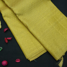 Load image into Gallery viewer, Sandal Gold Color Kanchipuram Silk Saree Self Jacquard - Vivaaha Silks & Sarees