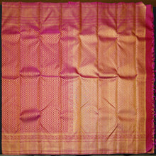 Load image into Gallery viewer, Rani Pink Kanchipuram Silk Saree Self Jacquard - Vivaaha Silks & Sarees