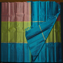 Load image into Gallery viewer, Onion Pink-Pastel Green-Anandha Mubbagam Kanchipuram Silk Saree - Vivaaha Silks & Sarees