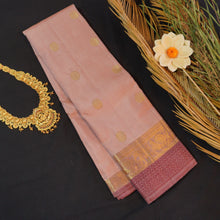 Load image into Gallery viewer, Dull Onion Pink Traditional Kanchipuram Silk Saree - Vivaaha Silks & Sarees