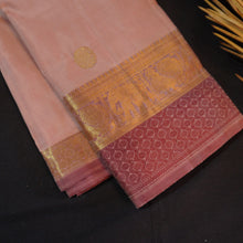 Load image into Gallery viewer, Dull Onion Pink Traditional Kanchipuram Silk Saree - Vivaaha Silks & Sarees