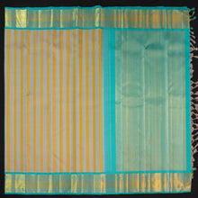 Load image into Gallery viewer, Pastel Vertical Lines with Anandha Korvai Kanchipuram Silk Saree - Vivaaha Silks & Sarees