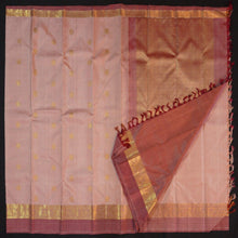 Load image into Gallery viewer, Dull Onion Pink Traditional Kanchipuram Silk Saree - Vivaaha Silks & Sarees