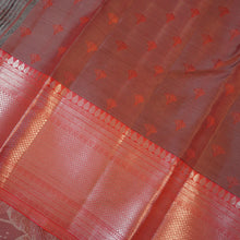 Load image into Gallery viewer, Elegance Redefined: Exclusive Digital Design Silk Saree - Blush Red - Vivaaha Silks & Sarees
