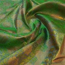 Load image into Gallery viewer, Dual-Shade Fern & Pickle Green Bridal Kanchipuram Handloom Silk Saree | Vivaaha Silks" - Vivaaha Silks & Sarees