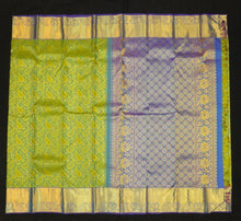 Load image into Gallery viewer, Intricate Pista Green Bridal Kanjivaram Silk Saree - Vivaaha Silks & Sarees