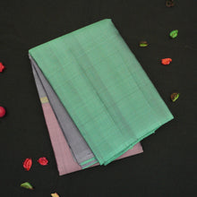 Load image into Gallery viewer, Pastel Lavender Exclisive Kanchipuram Mubbagam Silk Saree - Vivaaha Silks & Sarees