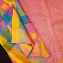Load image into Gallery viewer, Light Color Palum Pazhamum Kattam Kanjivaram Silk Sari - Vivaaha Silks & Sarees