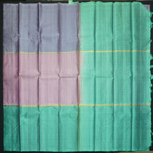 Load image into Gallery viewer, Pastel Lavender Exclisive Kanchipuram Mubbagam Silk Saree - Vivaaha Silks & Sarees