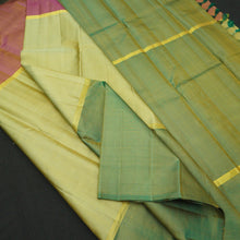 Load image into Gallery viewer, Pastel Mint Green Mubbagam Kanjivaram Handloom Silk Saree - Vivaaha Silks & Sarees