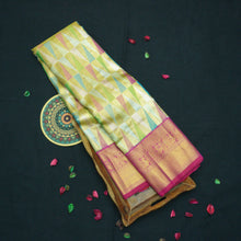 Load image into Gallery viewer, Multi Color Bridal Kanchipuram Silk Saree - Vivaaha Silks & Sarees