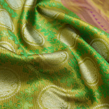 Load image into Gallery viewer, Pista Green Bridal Silk Saree - Exquisite Gold and Silver Zari - Vivaaha Silks & Sarees