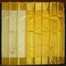 Load image into Gallery viewer, Tissue Bridal Kanchipuram Silk Saree with Korvai Border - Vivaaha Silks & Sarees