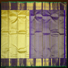 Load image into Gallery viewer, Beige Silk Saree - Handwoven Pure Gold Zari Kanchipuram Silk Saree - Vivaaha Silks & Sarees